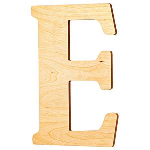 Hess Wooden Decor Alphabet Letter J