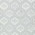Ivy Hill Tile Chelsea Super White and Asian Statuary 8.5 in. x 11.87 in ...