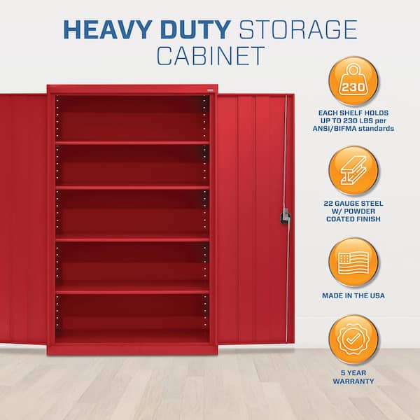 Sandusky Elite Series 46 in. W x 72 in. H x 24 in. D 22-Gauge 5