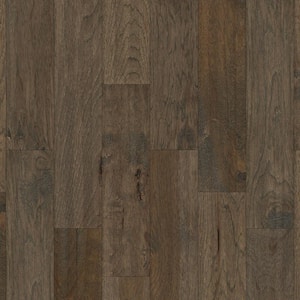 Hickory Iron Gate 3/4 in. T x 3 in. W x Random Length Solid Hardwood Flooring (24 sqft / case)