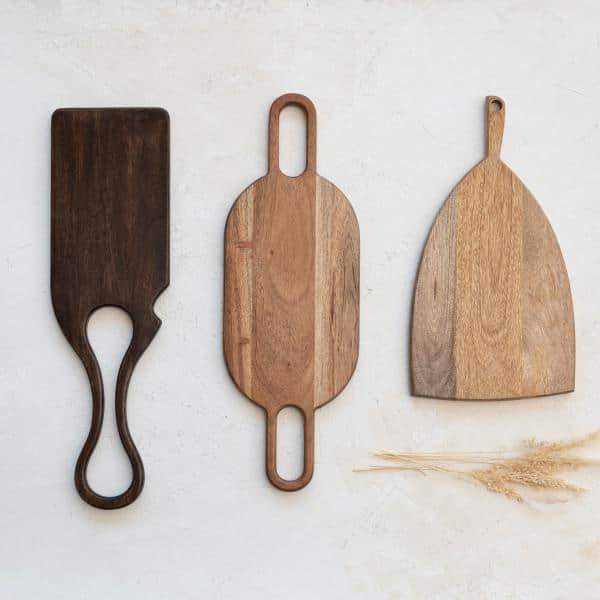 Stylish 8.5-in L x 18-in W Wood Cutting Board in the Cutting Boards  department at