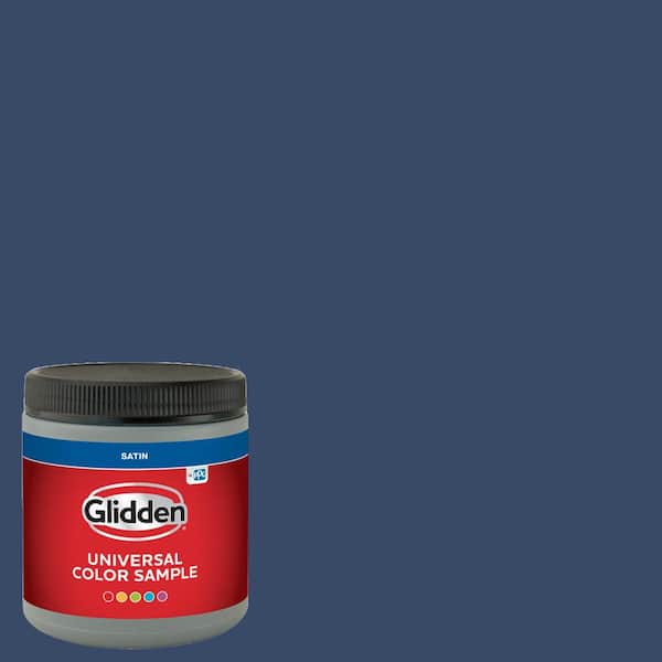 Glidden 8 oz. PPG1164-7 Annapolis Blue Satin Interior Paint Sample
