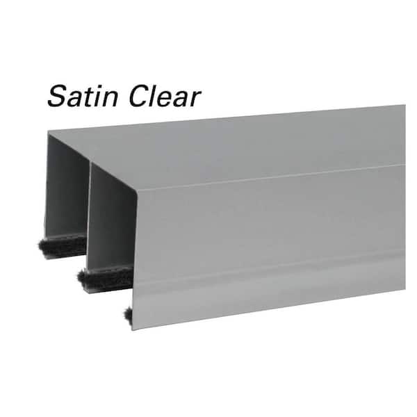Silhouette 1 Lite Aluminum Frame Mystique Duratuf Tempered Safety Glass Interior Ultraglide Sliding Door
