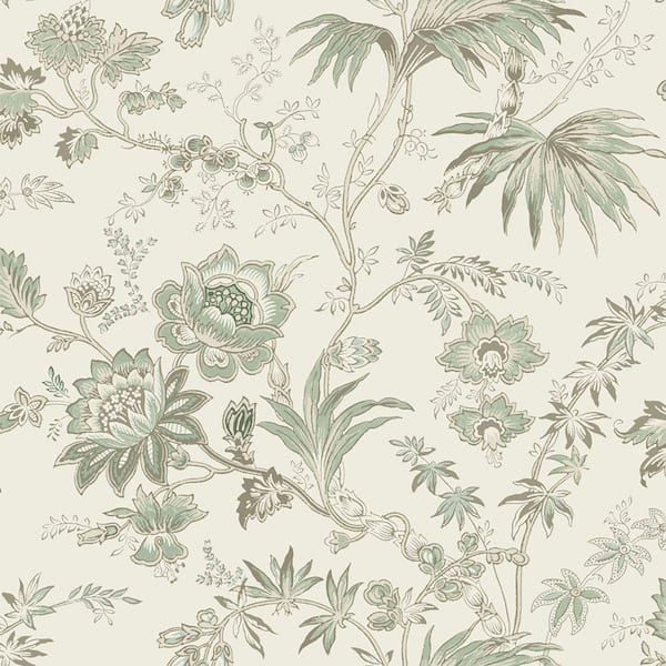 Juliet Neutral Decorative Jacobean Wallpaper