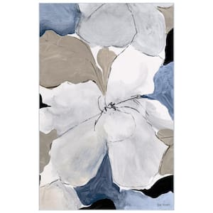 Multi-Colored 5 ft. x 8 ft. Flowers I Washable Art Felt Area Rug