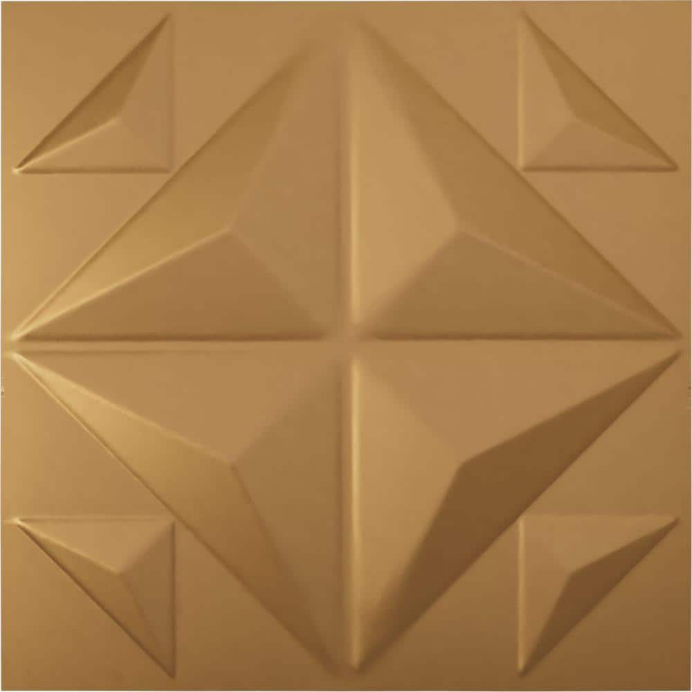 Ekena Millwork 19 5/8 in. x 19 5/8 in. Crystal EnduraWall Decorative 3D ...