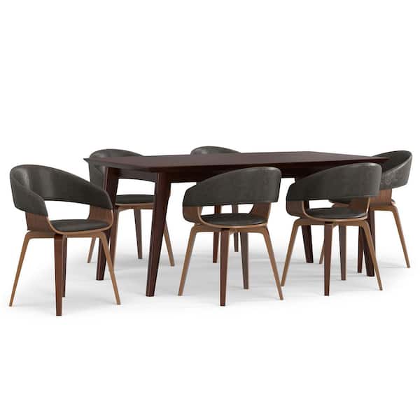 Simpli Home Lowell / Draper 7-Piece Dining Set