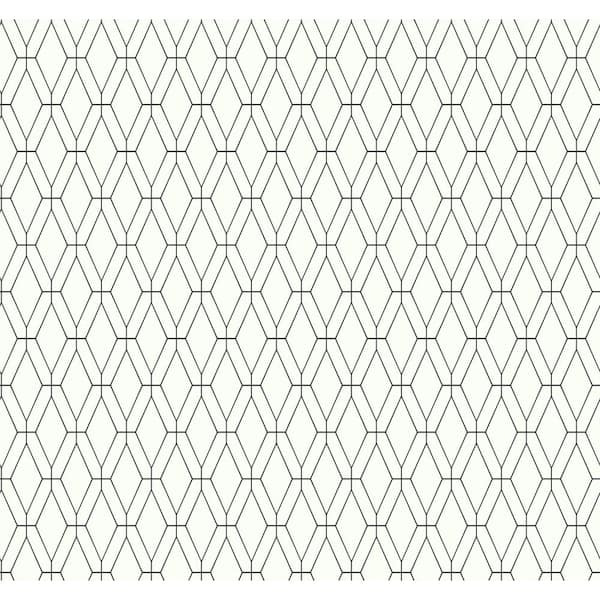 York Wallcoverings Diamond Lattice Paper Strippable Wallpaper (Covers 60.75 sq. ft.)