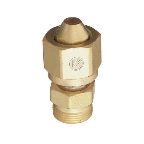Thoroughbred Industrial Cylinder Exchange CGA-300 Valve to CGA-520 Regulator Adaptor