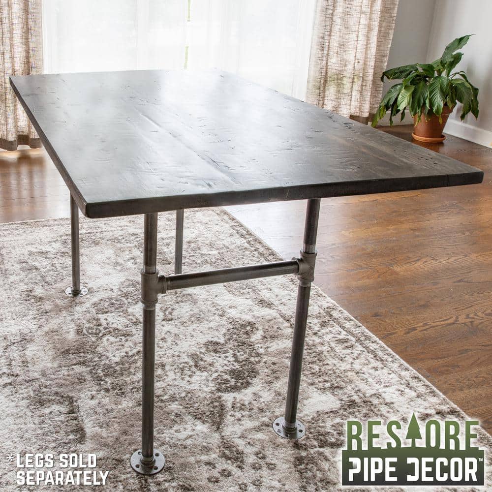 Trail Brown Reclaimed Pine Wood Dining Tabletop