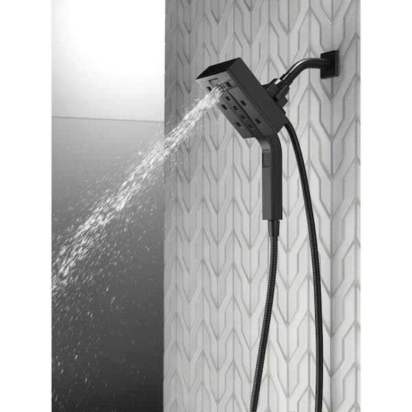 Delta In2ition 4-Spray Patterns 1.75 GPM 4.5 in. Wall Mount Dual Delta In2ition 4-Spray Patterns 1.75 GPM 4.5 in. Wall Mount Dual