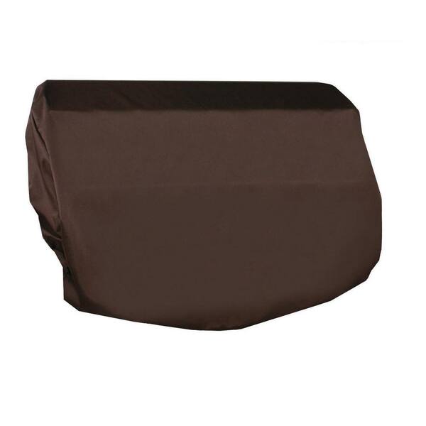 Two Dogs Designs 36 in. Grill Top Cover, Chocolate Brown-DISCONTINUED