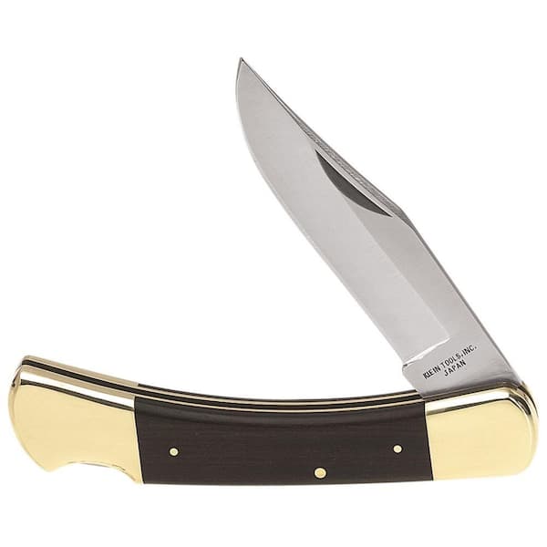 Klein Tools Sportsman Knife, 3-3/8-Inch Drop Point Blade