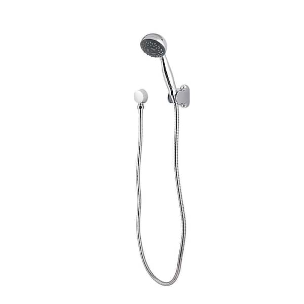 Pfister 3-Spray 3.19 in. Single Wall Mount Adjustable Handheld Shower Head in Polished Chrome