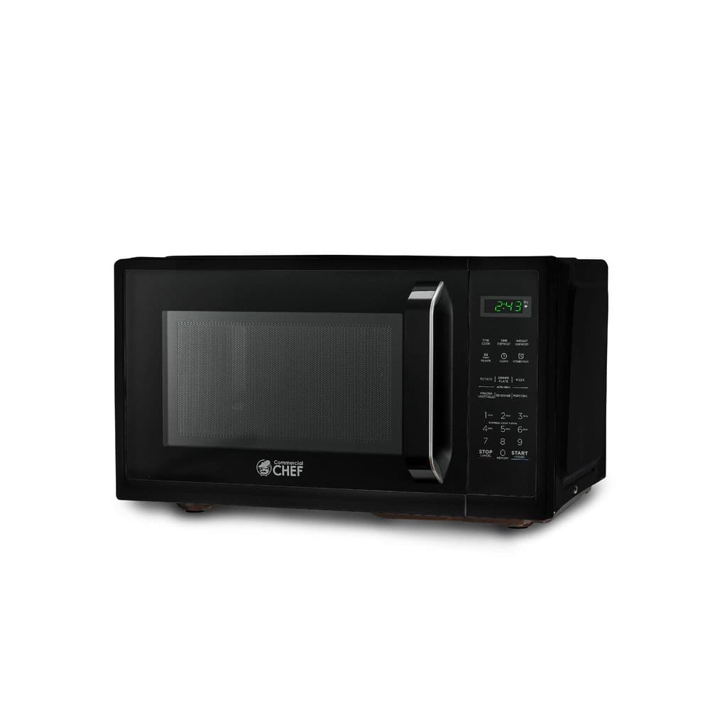 Stainless Steel Microwave Oven Dorm College Apartment 900w LED Countertop  Home