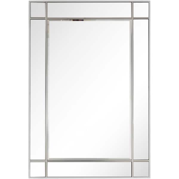 Camden Isle Vera 46 in. x 32 in. Modern Rectangle Framed Decorative Mirror