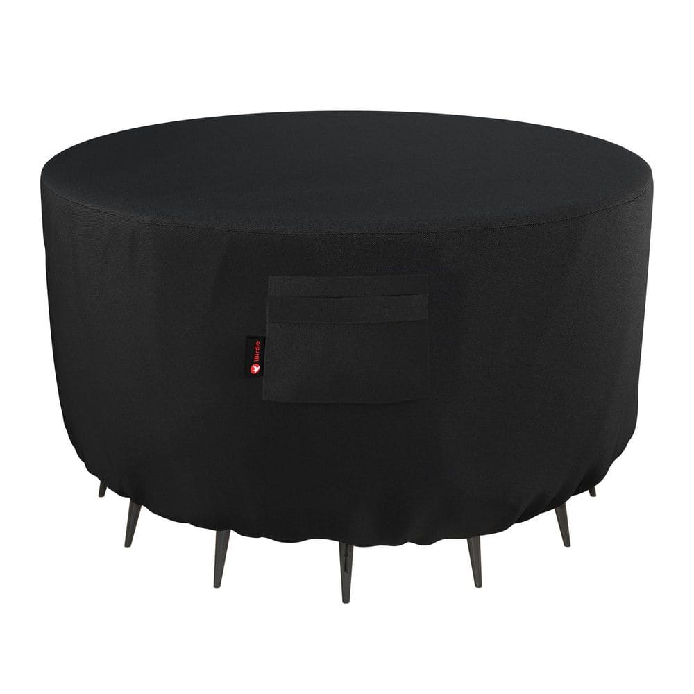28 in. L x 28in. W x 16 in. H Round Fire Pit Cover Outdoor Waterproof and W