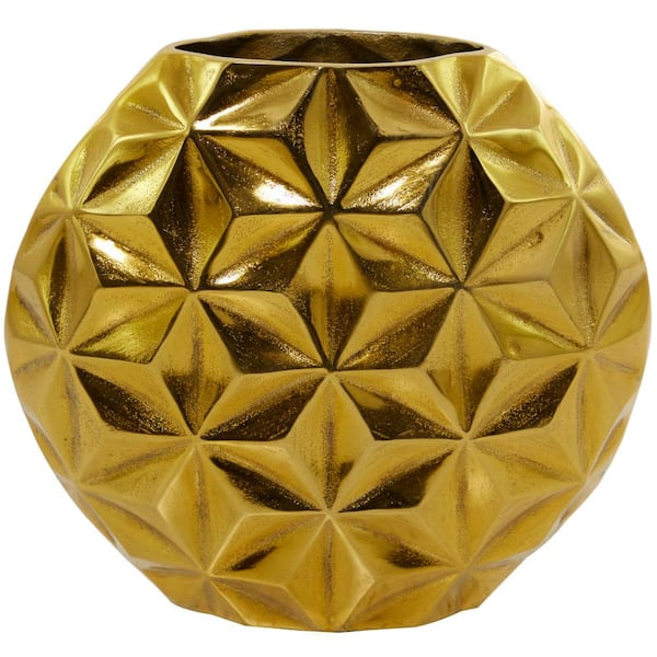 Buy Casa Decor Gold Scandinavian Aluminium Style Vase for