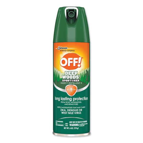 OFF! 6 oz. Aerosol Deep Woods Sportsmen Insect Repellent (12/Carton)