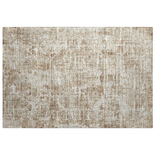 Dream Shag Premium Machine Washable Abstract ADS41 Baja 2 ft. x 3 ft. Accent Rug