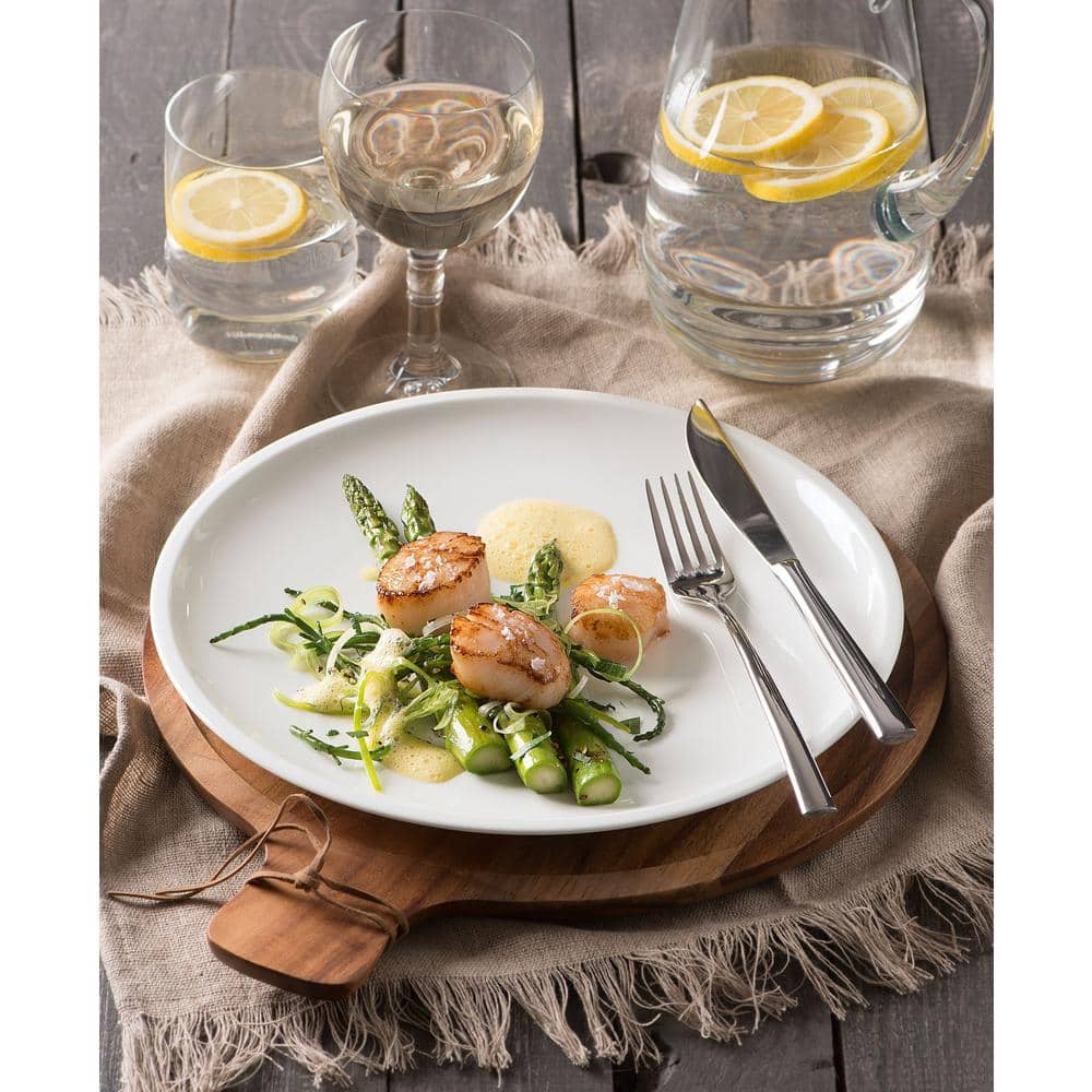 Villeroy & Boch White 16-Piece Porcelain Dinnerware Set, Service for 4