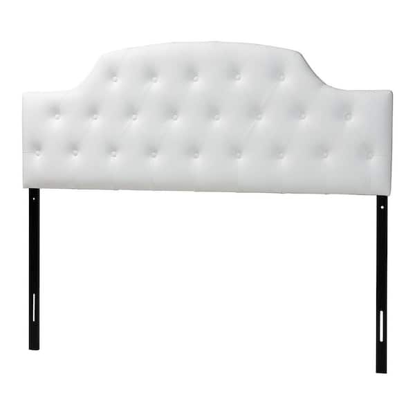 Baxton Studio Morris White Queen Headboard