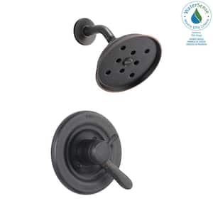 Lahara 1-Handle H2Okinetic Shower Only Faucet Trim Kit in Venetian Bronze (Valve Not Included)