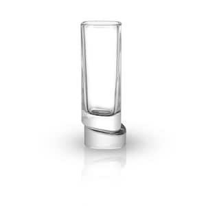 Aqua Vitae 1.5 oz. Off Base Square Shot Glasses (Set of 4)
