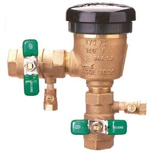 1 in. Dia Brass Pressure Vacuum Breaker Assembly