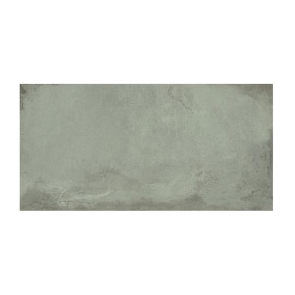 Ivy Hill Tile Angela Harris Fuller Aquamarine 4 in. x 0.39 in. Semi-Polished Porcelain Floor and Wall Tile Sample