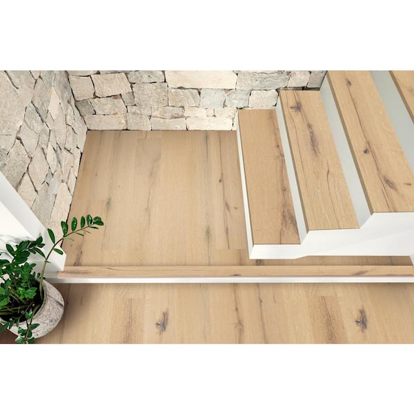 Tustin Grove 0.63 in. T x 11.25 in. W x 48 in. L Engineered Hardwood Stair Tread Eased Edge Molding (2-pieces/case)