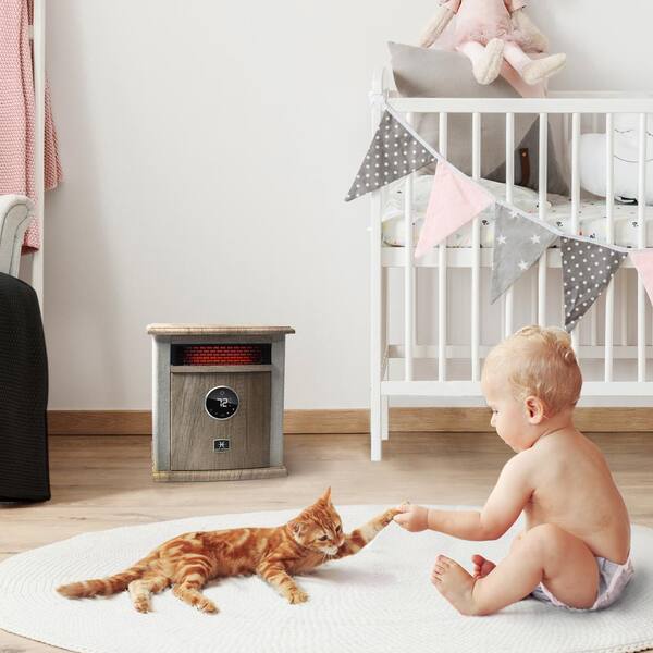 Heat Storm 1500-Watt Logan Deluxe Portable Electric Infrared Space