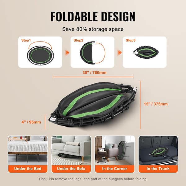 b0nb0ner0 × Tarptotarp ボンプラミニ Mini Trampoline with Enclosure and Heavy-duty Metal Frame