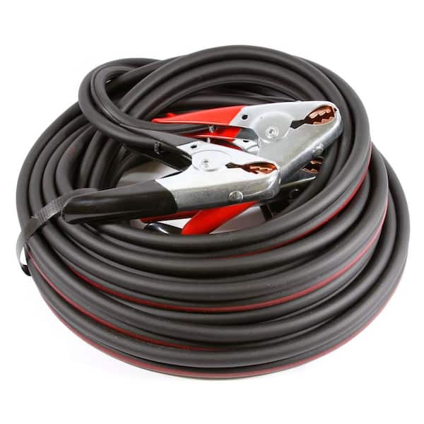 Forney 12 ft. 4-Gauge Twin Cable Heavy Duty Battery Jumper Cables