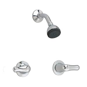 Colony Soft 2-Handle 1-Spray Shower Faucet in Polished Chrome (Valve Included)