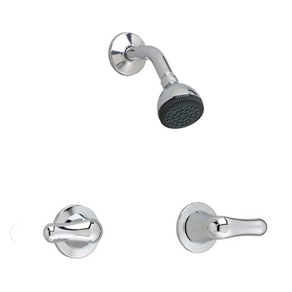 American Standard Colony Soft 2-Handle 1-Spray Shower Faucet in Polished Chrome (Valve Included)