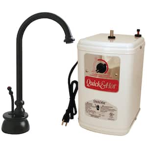 10 in. Calorah 1-Handle Hot Water Dispenser Faucet with Instant Hot Heating Tank, Oil Rubbed Bronze