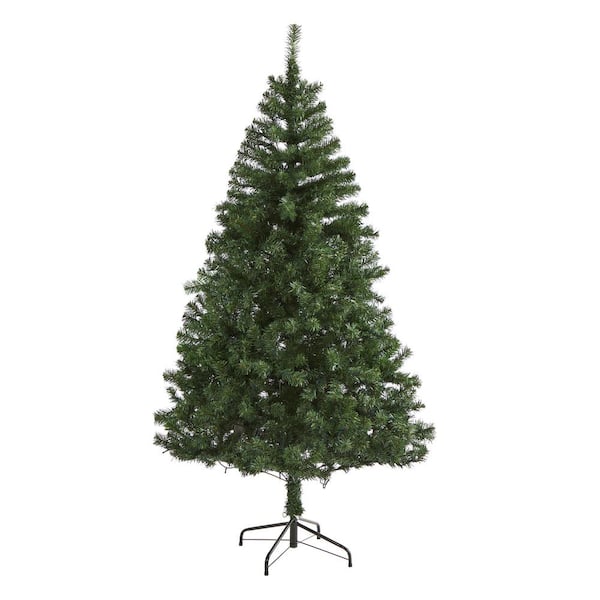 Nearly Natural 7 ft. Northern Tip Pine Artificial Christmas Tree