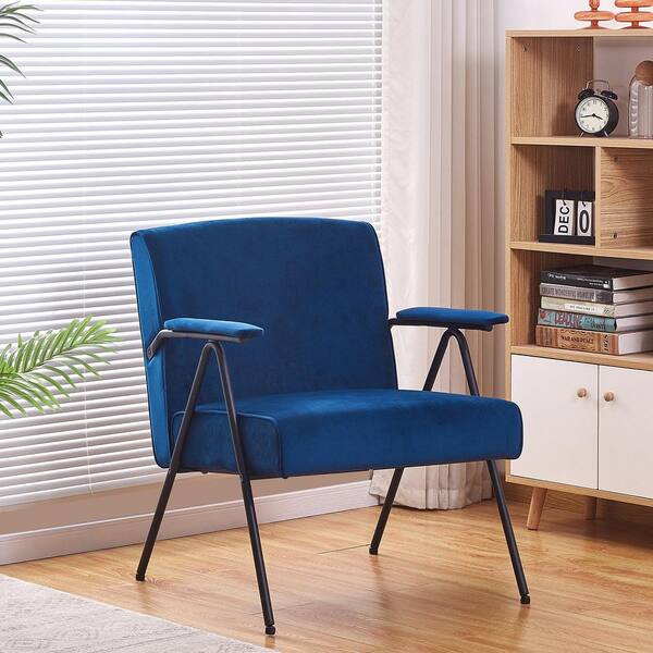 cassie upholstered steel arm chair