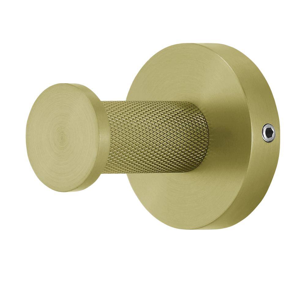 Avallon Brushed Gold Stainless Steel Bathroom Robe Hook