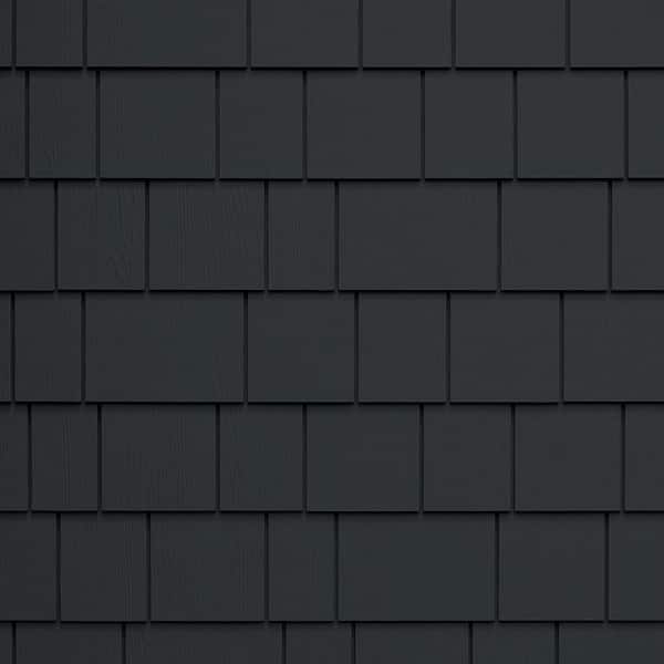 James Hardie Magnolia Home Hardie Shingle HZ5 15.25 in. x 48 in. Fiber Cement Straight Edge Last Embers (86-Pack)