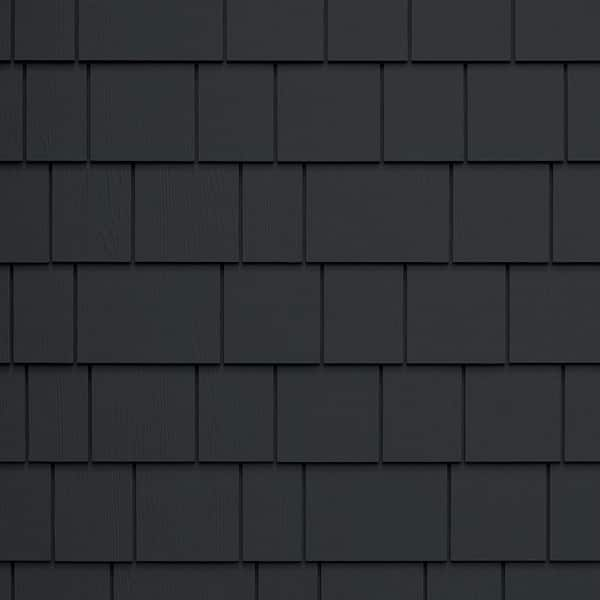 James Hardie Magnolia Home Hardie Shingle HZ10 15.25 in. x 48 in. Fiber Cement Straight Edge Last Embers