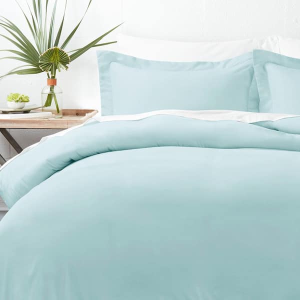 aqua twin duvet cover