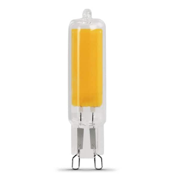 40-Watt Equivalent T4 G9 Bi-Pin Base Dimmable LED Light Bulb in Bright White 3000K (1-Pack)