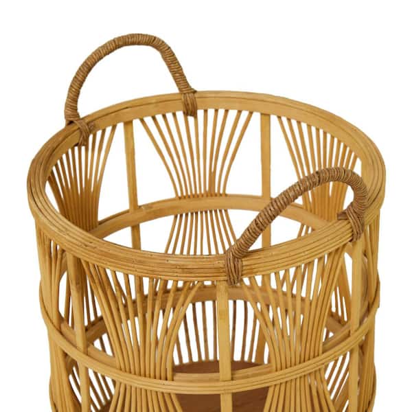 Small Wooden Basket with Handle – Best for Home Decor, Storage and