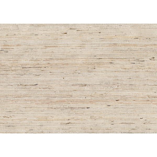 Kotone Cream Grasscloth Cream Wallpaper Sample