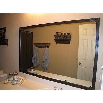 Royal Oak 60" Wood Grain Wall Mirror Kit