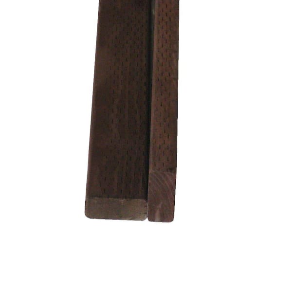 Unbranded Pressure-Treated Lumber DF Brown Stain (Common: 2 in. x 4 in. x 12 ft.; Actual: 1.5 in. x 3.5 in. x 144 in.)