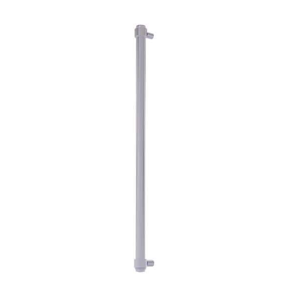 Allied Brass 18 in. Center-to-Center Refrigerator Pull in Satin Chrome