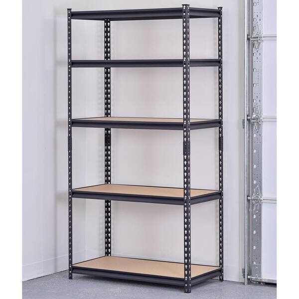 Shelving & Racking Storage Units 3 Bay Garage Shelving Unit Heavy Duty